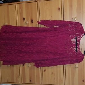 Torrid 3/4 sleeve Lace Dress